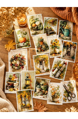 Cartes Souvenirs d'Automne...
