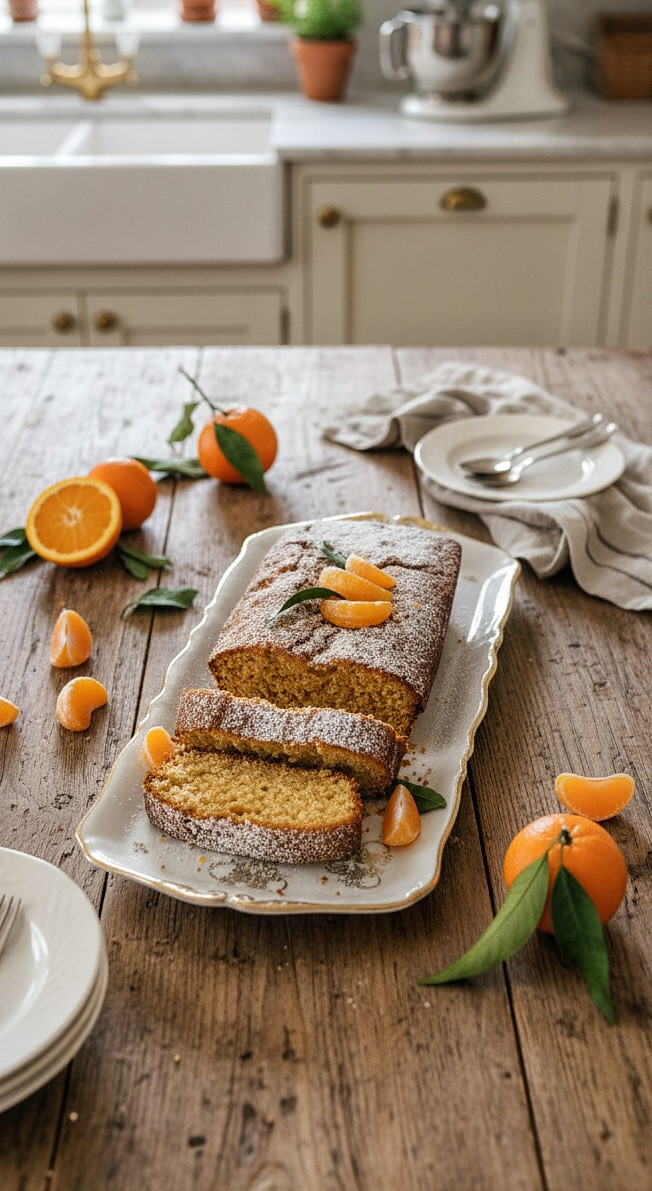 Cake Ultra Moelleux Orange & Clémentine  