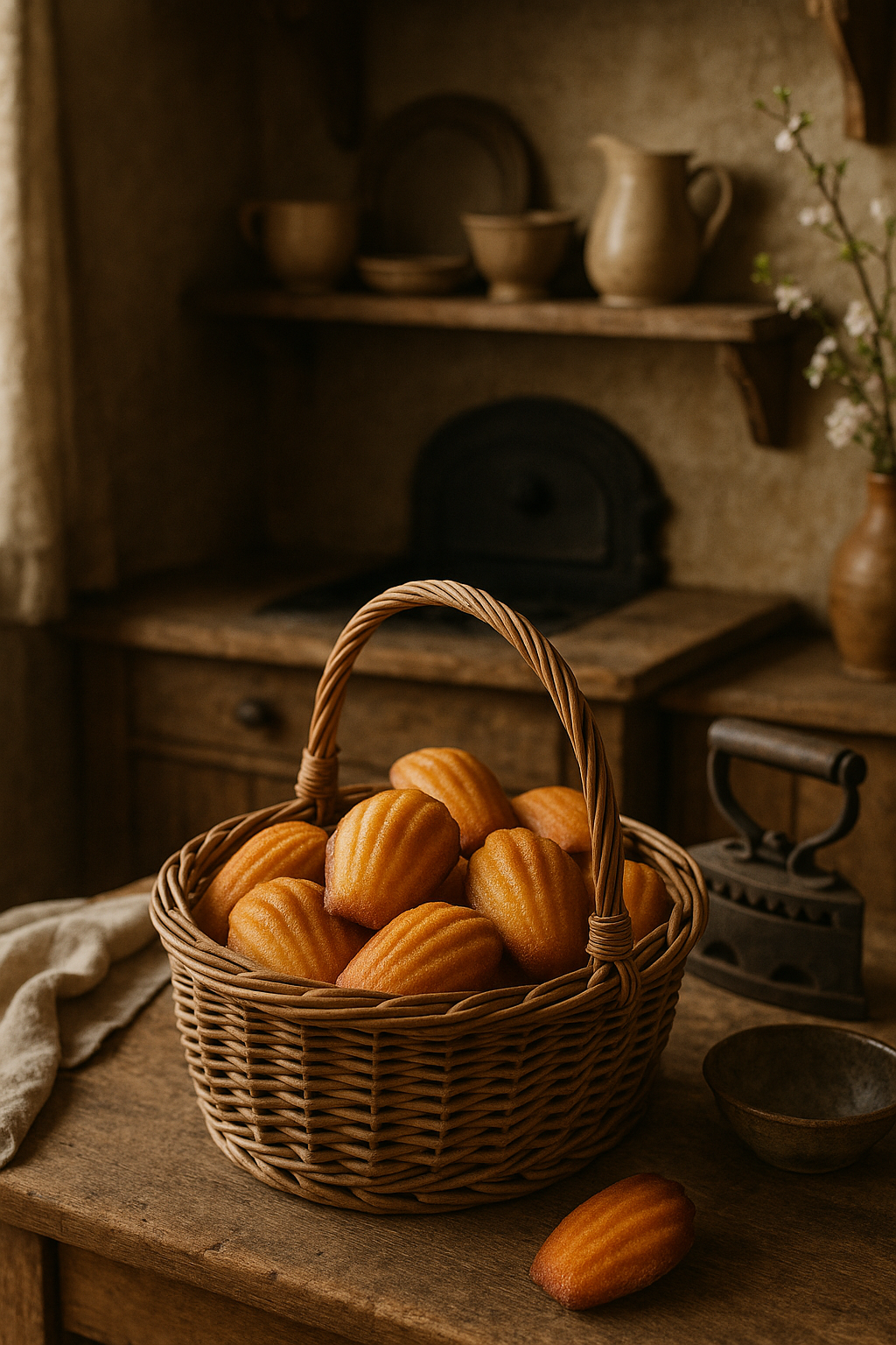 Madeleines au citron d'enfance 